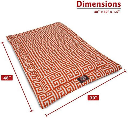 48" Towers Orange Crate Dog Bed Mat By Majestic Pet Products