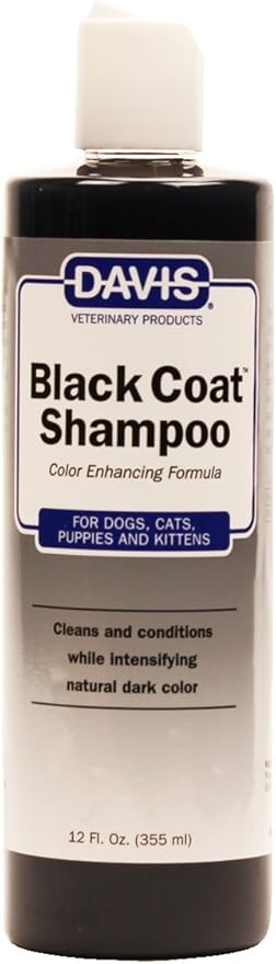 Davis BCS12 Black Coat Pet Shampoo, 12 oz