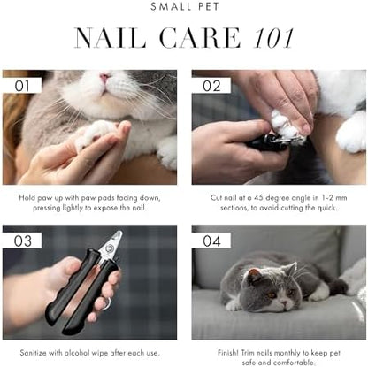 Tweezerman Small Nail Clippers for Pets - Manual Professional Nail Trimmer