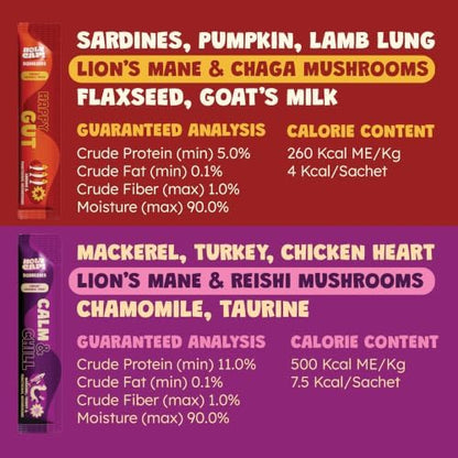 Grain-Free Lickable Dog Treats, Variety Pack Purée, 0.5 oz 15 Pack
