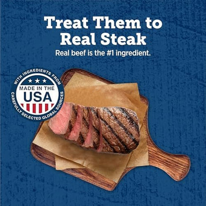 Blue Buffalo True Chews Premium Grillers Steak Dog Treats, 20 oz