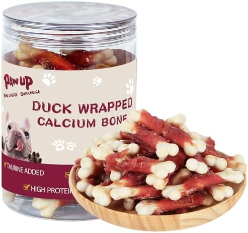 PAWUP Duck Wrapped Bones Dog Treats, 12.5 oz