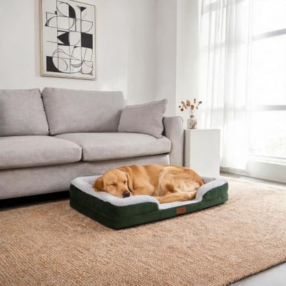 Orthopedic Extra Large Dog Bed, Memory Foam XL Dog Bed Couch, 44" L