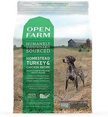 Open Farm Grain-Free Homestead Turkey and Chicken Dog Food 4.5 Pounds
