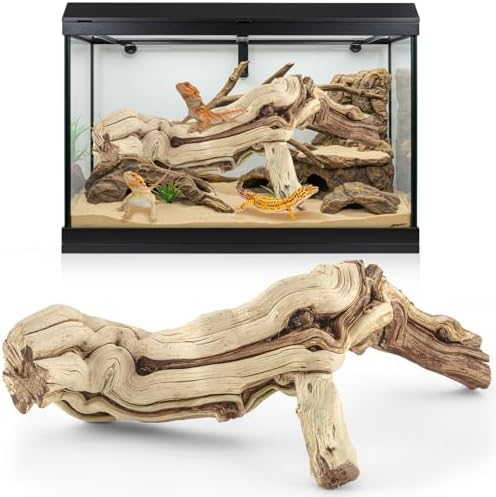 Janinka 22-24" Large Reptile Driftwood Branch for Bearded Dragon Gecko