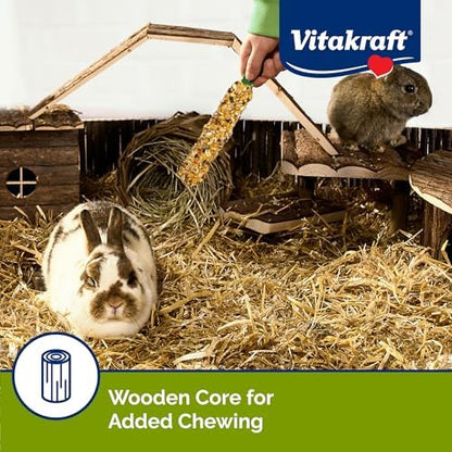 Vitakraft Crunch Sticks Rabbit Treat Wild Berry & Honey Flavor -2 Sticks