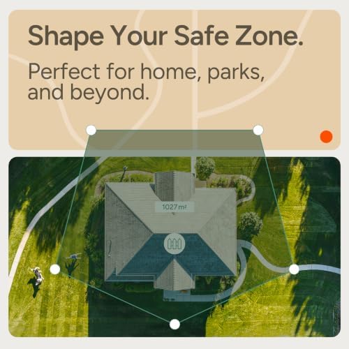 Molly&Cody Smart Dog & Cat GPS Tracker, 4 Smart Modes Real-Time Pet Tracker with Custom Virtual Fence IP67 Waterproof Location History & 365-Day Health Data Monitoring, Subscription Required