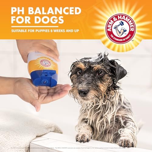 Arm & Hammer Itch Relief Dog Shampoo, Chamomile & Peppermint, 20 Fl Oz