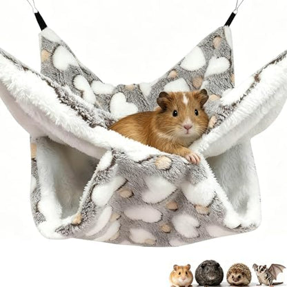 Guinea Pig Hammock for Cage 13.3X13.3,Sugar Glider Hammock,Reusable
