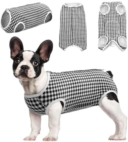 Kuoser Surgical Recovery Suit for Dogs Cats, E-Collar Alternative
