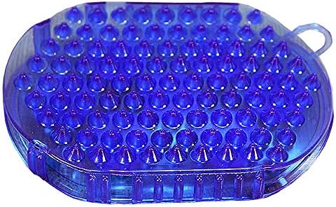 Tough-1 Rubber Jelly Massage Mitt Purple
