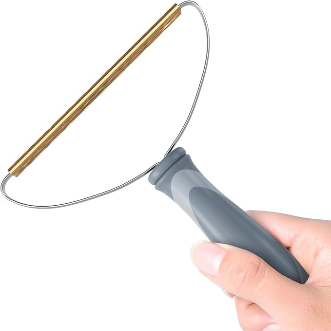 Pet Hair Remover, Dog Cat Hair Remover, Lint Cleaner Pro, Fur Removal Tool, Portable Carpet Scraper, Clothes Fuzz Rollers Hairball Shaver Brush for Carpets, Car Mat, Couch, Pet Bed, Furniture & Rug | Remove Stubborn Pet Hair, Multi-Fabric Safe, Fur & L...