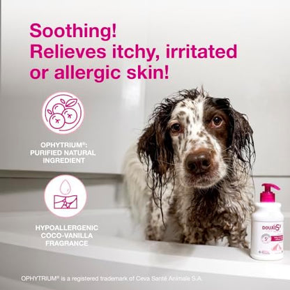 Douxo S3 Calm Dog Shampoo for Itchy Skin Relief, Dog Shampoo for Allergies and Itching, Soothes Itchy, Irritated or Allergic Skin For Dogs and Cats, 16.9 fl oz