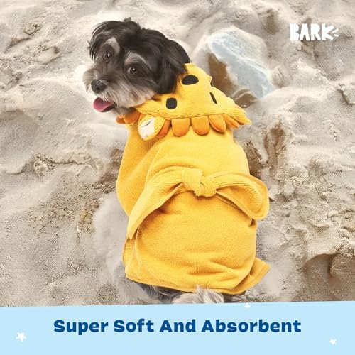 BARKBOX Dog Bathrobe - for Dogs - Medium