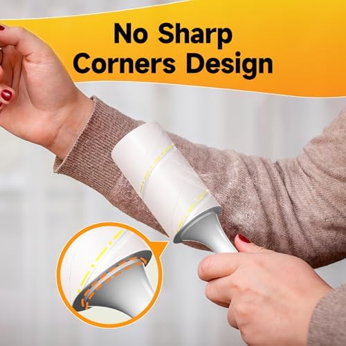 Extra Sticky Lint Roller for Pet Hair, 1000 Sheets, 3 Handles