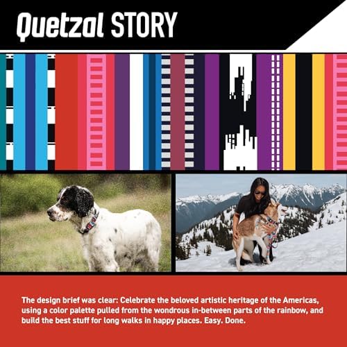 Wolfgang Heavy Duty Adjustable Dog Harness, Pull-Tested to Over 800 lbs for Walking & Training, Quetzal Print, Large | Heavy Duty Adjustable, Pull-Tested for Walking & Training