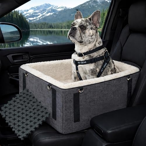 Pet Gear Lookout Booster Car Seat, Medium Slate