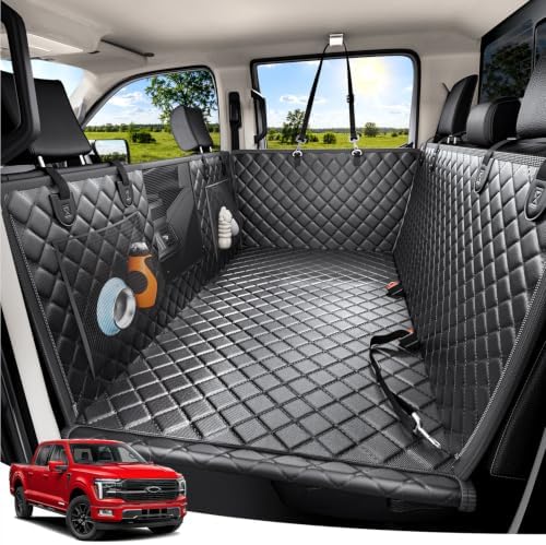 Zanch Hard Bottom Dog Seat Cover for Trucks, 28.5" XL Back Seat Extender