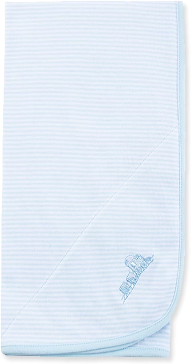 Little Me Blankets for Baby Boys' Thank Heaven for Little Boys' Swaddling Receiving Blanket