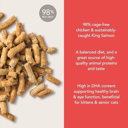 Feline Natural - High Protein Freeze Dried Dry Cat Food with 98% Meat