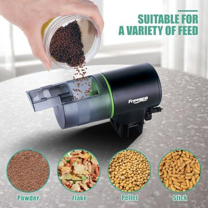 FREESEA Aquarium Automatic Fish Feeder: Programmable Dispenser
