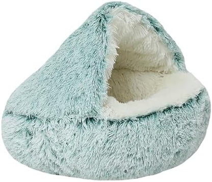 Cat Houses,Cat Beds for Indoor Cats,Cat Sleeping Bag,Small Cat Bed,Cat Condo,Cat Houses & Condos,Winter Warm Shell Semi-Closed Cat Litter Box,Pet Cat Bed,Semi-Enclosed Cat Litter Box