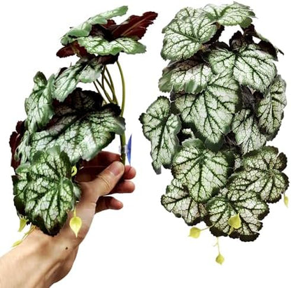 Woyrise Fake Reptile Plants for Terrarium, Tank Decor, Artificial Plant