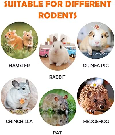 Sofier 12Pcs Timothy Hay Treats Rabbit Toys Bunny Toys Guinea Pig Natural Chews for Teeth Handmade Rabbit Chews and Treats Chinchilla Rat Hamster Gerbil