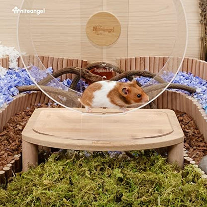 Niteangel Anti-Slide Hamster Wheel Platform: Medium Size & Elevates Height