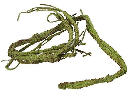 emours Flexible Realistic Jungle Vines Pet Habitat Decor for Lizard,Frogs, Snakes,Chameleons and More Reptiles, 3.6ft Long