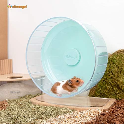 Niteangel Super-Silent Hamster Exercise Wheels: Quiet 11 inch Running Wheel