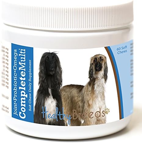 Healthy Breeds Afghan Hound All In One Multivitamin Soft Chew 60 Count