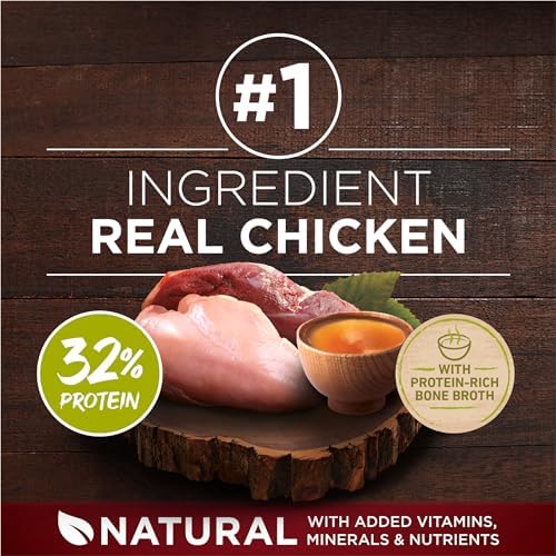 Purina ONE True Instinct High Protein Dog Food, Chicken & Duck, 27.5 lb Bag