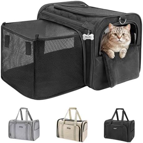 MIDOG Cat Carrier Soft for Small-Medium Cats Up to 25lbs