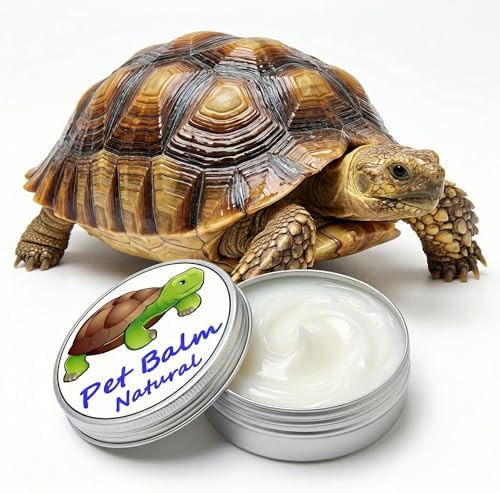 KR. LIF Tortoise Shell Balm Conditioner for Sulcata & Russian Tortoise – Turtle Shell Moisturizer Protector for Reptile Dry Skin Care 2.6 Oz