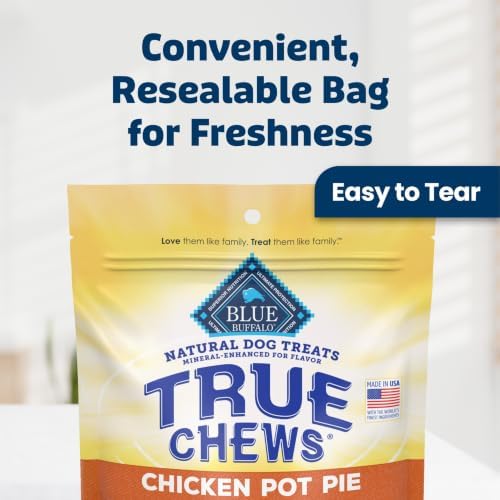 Blue Buffalo True Chews Chicken Pot Pie Dog Treats, 12 oz