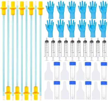 20 Set AI Artificial Insemination Dog Breeding Kit, Dog Ai Breeding Kit, Insemination kit for Dogs, Pet Breeding Supplies for Large Breeds（15.7 inch）