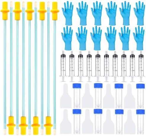 20 Set AI Artificial Insemination Dog Breeding Kit, Dog Ai Breeding Kit, Insemination kit for Dogs, Pet Breeding Supplies for Medium Breeds（11.8 inch）