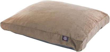 Majestic Pet Villa Rectangle Dog Bed Washable – Non Slip Comfy Pet Bed – Crate Bed with Removable Washable Cover – Kennel Bed for Sleeping, Polyester Fiber, Medium, Pearl