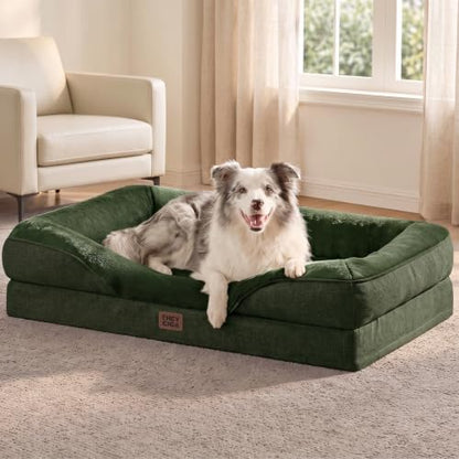EHEYCIGA Orthopedic XL Dog Bed for Large Dog, Memory Foam Dog Couch