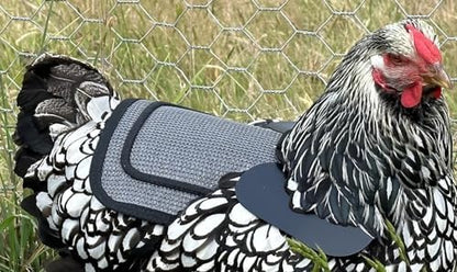 DOWN UNDER OUTDOORS Medium-Large Chicken Saddle Hen Apron Saver (Sand Mesh)