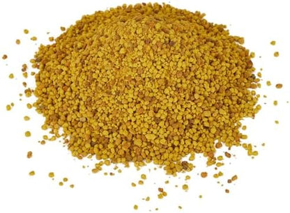 Pleasantly War Bee Pollen for Bearded Dragons and Amphibians, Natural Granules, Premium Grade, Digestive and Immune Support,8oz