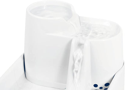 Cat Mate Multi-Level Pet Water Fountain (335) - BPA and BHT Free 3-Stage Filter, for Cats & Small Dogs, Quiet and Hygienic Drinking Fountain, 70 fl. Oz Capacity