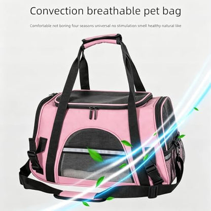Cat Carrier Bag, Airline Approved Soft Carrier for Cats & Small Dogs