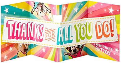 Hallmark Funny Pop Up Mother's Day Card (Dog Banner)
