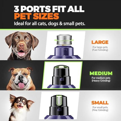 Whisper Quiet Dog Nail Grinder Safe & Stress-Free for Sensitive Dogs Cats