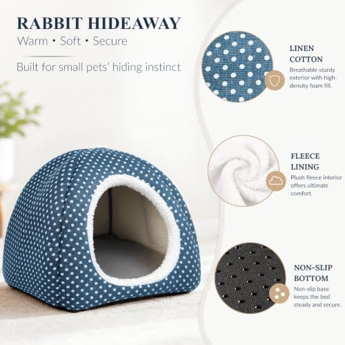 Rabbit Hideout Large Bunny Bed Washable Rabbit House