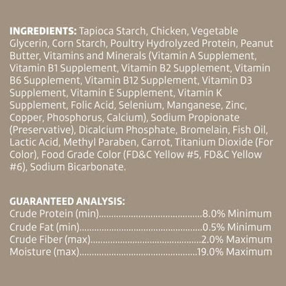 Wonder Bound Chicken Wrapped Medium Sticks, Peanut Butter Flavor - 8 Count - Rawhide-Free Dog Treats, Dental Health Chews for Plaque & Tartar Control, Easy to Digest, Long-Lasting