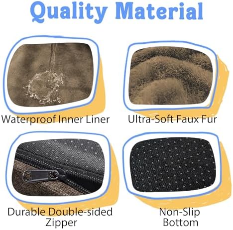 Chez Paw Waterproof Orthopedic XL Dog Bed for Large and Extra Large Dogs