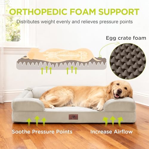 Waterproof Orthopedic Dog Bed for Extra Large Sized Dogs